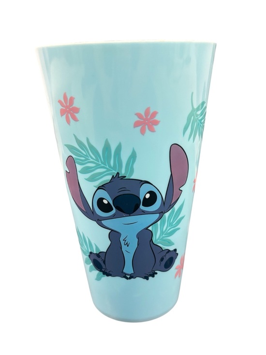 Disney Other - Disney’s Stitch Floral Blue 32oz Cup NEW